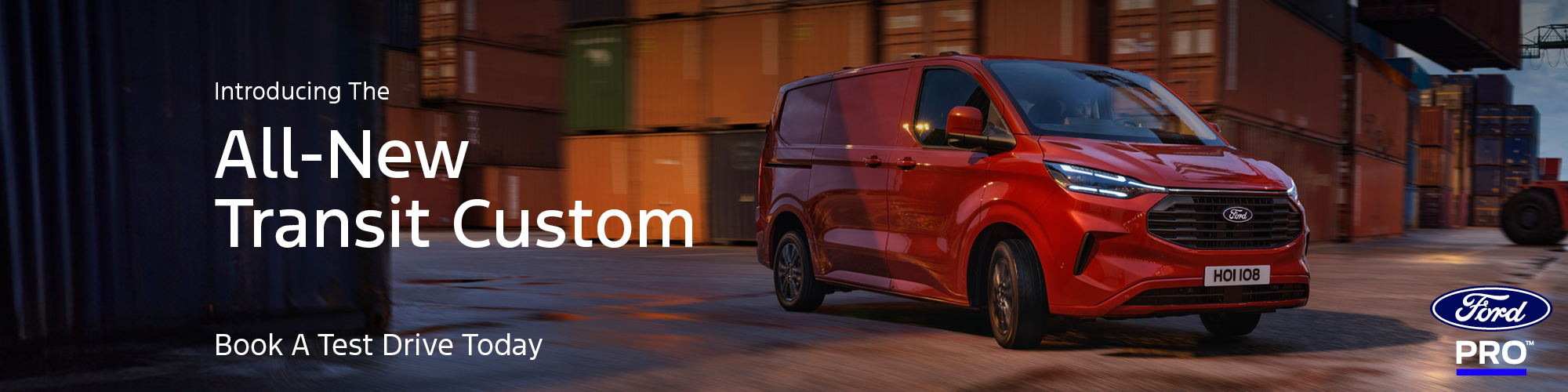 All-New Ford Transit Custom Banner